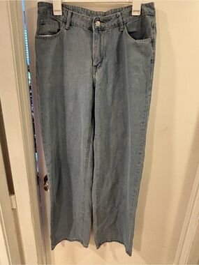 SHEIN Light Blue Denim Jeans - Tall